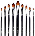 43160-98523 Amagic Filbert Brushes For Acrylic Oil Watercolor By 0785004786951