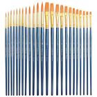 43180271307 Paintbrush Sets Piece Acrylic Brushes Best Pen Bulk Round And