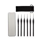 43237-136633 Budao Sizes Professional Detail Paint Brush Set With Triangular Handle