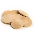 4336907137 Factory Direct Craft Package Of Round Disc Unfinished Wood Cutouts