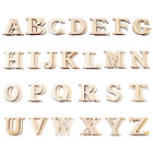 4336907316 Hicarer Pieces Wood Letters Wooden Alphabets Letter Craft 652508258560