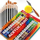 4336955174 Benicci Complete Acrylic Paint Set Rich Pigment Colors 702865780508