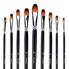 4336956004 Amagic Filbert Brushes For Acrylic Oil Watercolor By Pcs Artist