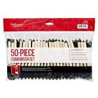 4336956511 Artlicious Foam Paint Brush Value Pack Of Artists Brushes Painting