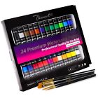 4336956981 Visuartpro Watercolor Paint Set With Premium Tubes And Brushes The