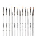 4336962530 Transon Artist Miniature Detail Paint Brushes Set Of 695641401387