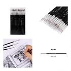 43396175827 Script Pointedround Paintbrushes Pointed Set For Size 742297888892
