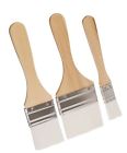 44289 Generic Plaid Nylon Chip Brush Set White