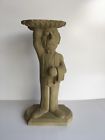 454 Niles The Butler Universal Statuary Unpainted Figural Serving Tray