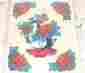 5006-d Meyercord Vintage Retro Slide On Water Decal Asian Floral New