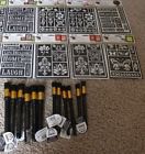 5077 5076 Folk Art New Stencil Items Asst Brushes Pkgs 028995050763