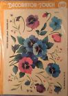 599-d Meyercord Vintage Water Applied Decals Pansies Flowers Stickers Decalart
