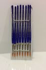 6 Blick Scholastic Golden Taklon Paint Brushes Round 741389046998