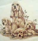 60-404 Nos Vintage Decal Dogs Spaniel