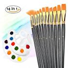 619125697707 Atmoko Pieces Paint Brushes Painting Brush Set With