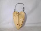 5103 646747128760 M B Glick 9 Wood Hearts Ready For Paint W Wire Hanger Unfinished Wooden Crafts Free Ship 646747132644