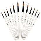 657008533650 Cbtone Pointed Round Paint Brush Fine Nylon Hair
