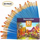 662907 Acrylic Pointedround Paintbrushes Paint Brush Set Nylon Hair For