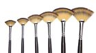 6801757056135 Golden Maple Sable Weasel Fan Hair Birch Wooden
