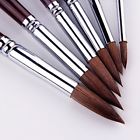 6801757056364 Paint Brush Set Round Point Tip Sable Hair
