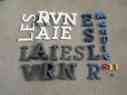 7125-15 3 Decor 2.5 Letters Wood Kinds 65 Wall 7 Tall Lot