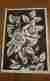 7196 Tri-chem Liquid Embroidery 12 X 18 Picture To Paint Peace Roses Floral Black