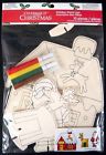 727952126861 Celebrate It Christmas Wood Scene Kit Ready To