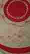7315 Trichem Liquid Embroidery Christmas Tree Skirt To Paint Red White Goose