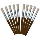 73250 Creative Arts Round Tip Paint Brushes Short Stubby 081029531829
