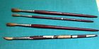 7356 Grumbacher Vintage Paint Brush Series Lot Of