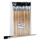 12-brushes 73599 Charles Leonard Long Handle Easel Brush Size Flat 026487735990