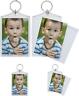 7445009812880 Snapins Jumbo Acrylic Photo Keychains Pack Of