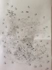 7504 Tri Chem Baby Sleeping Crib Cover Liquid Embroidery Quilt Top