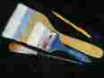 7600 Corneille Jenkins Peacock Loew Cornell Bfc-peacock Lot Of 3 Art Paint Brushes New Old Stock