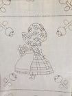 7610 Trichem Quilt Blocks To Paint Liquid Embroidery Sunbonnet Girl