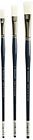 14173365378 780.set2 Grumbacher Academy White Nylon Bristle Oil Acrylic Set