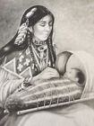 8063 Trichem Liquid Embroidery To Paint Native Papoose Baby Lullaby