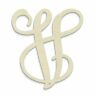 835153005011 Unfinishedwoodco Single Vine Monogram Unfinished Letter