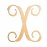 835153005035 Unfinishedwoodco Single Vine Monogram Unfinished Letter