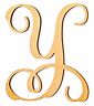 835153005042 Unfinishedwoodco Single Vine Monogram Unfinished Letter