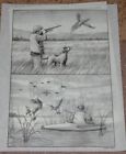 8558 Picture To Paint Hunting Scenes Vintage