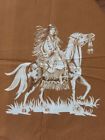 8783 8683 - Trichem Liquid Embroidery Pillow Covers To Paint Horse Warrior Princess
