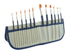 8720vp Art Advantage Gold Nylon Short Handle Brushes With Free Brush
