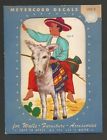 885-b Meyercord Vintage 1940s Decal