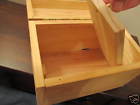 8x6x5 Wooden Secret Raw Unfinished Jewelry Natural Box Level Trunk Stash Treasur