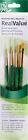 9115 Princeton Artist Brush Realvalue Synthetic Golden Taklon Brushes Set Of 4 757063918895