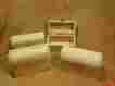 9190-168 Darice Unfinished Wood Wooden Hinged Trunk Chest Wedding Party Favors Lot Of 4 082676913068