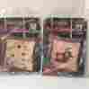 95-1705-00 95-1707-00 Country Apples Sunflower Trio Bernat Homespun Tole N Accents Kit Lot Of 2