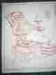9505 Tri Chem Christmas Picture To Paint Sleeping Santa Claus Liquid Embroidery