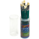 12-pk-synthetic 9532 Pro Art Artist Select Long Handle Brush Tub 064984095322